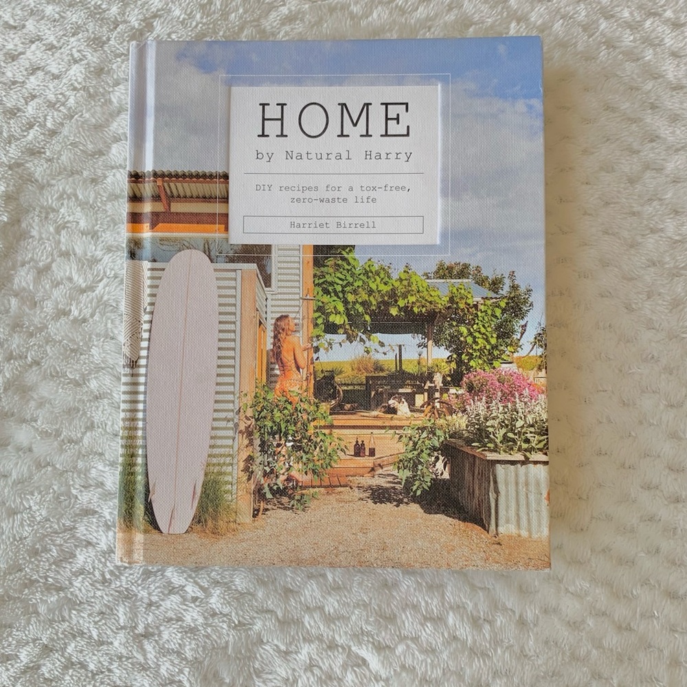 Home by natural harry book DIY recipes for toxic free zero waste life